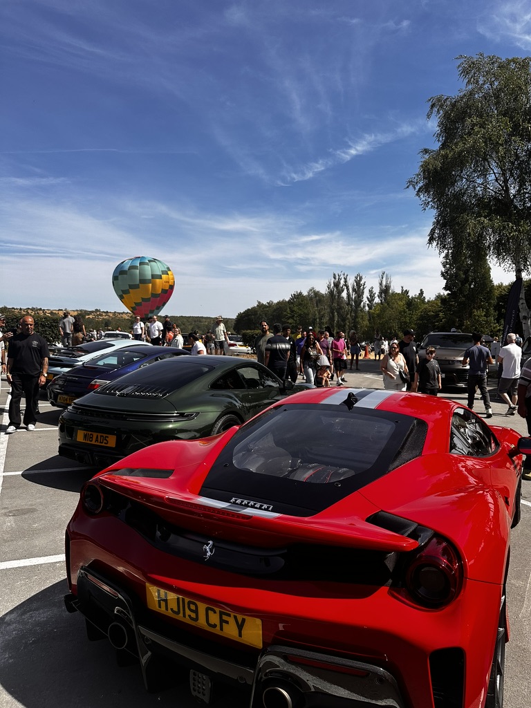 TVRs parked at Vantom Village