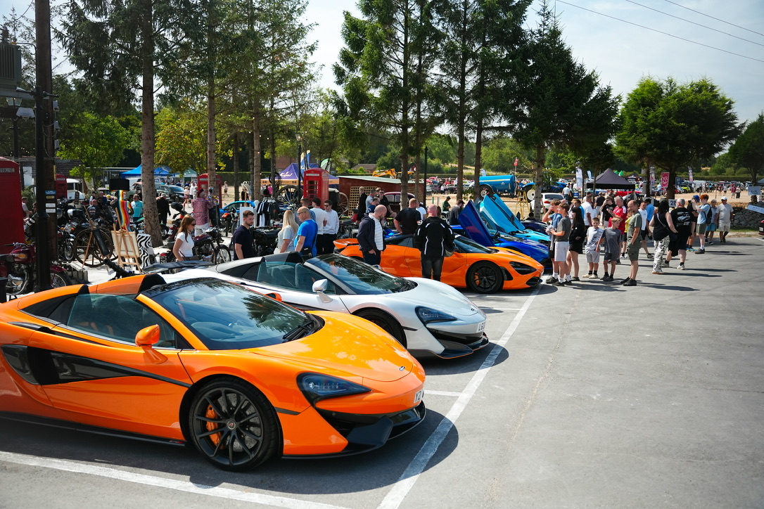 Row of McLarens